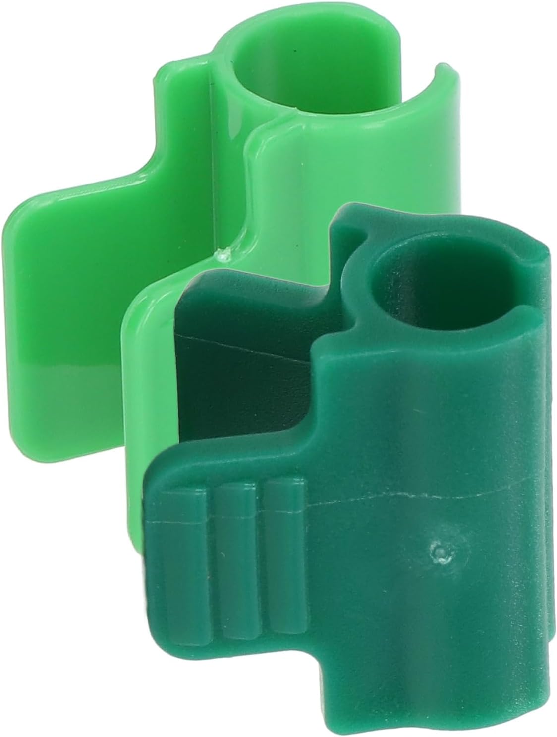 24 PCS Garden Clips,Garden Clips Greenhouse Clamps Film Row Cover Netting Tunnel Hoop Clip,Have a Strong Grip to Hold Down The Shade Cloth or Plant Cover on Garden Hoops or Greenhouse Hoops(19mm)
