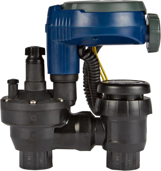 DIG RBC 8000 Battery Powered Irrigation Automatic Controller with 3/4" Anti-Siphon Valve - Advanced, Safe, and Convenient for Sprinklers or Drip Irrigation System