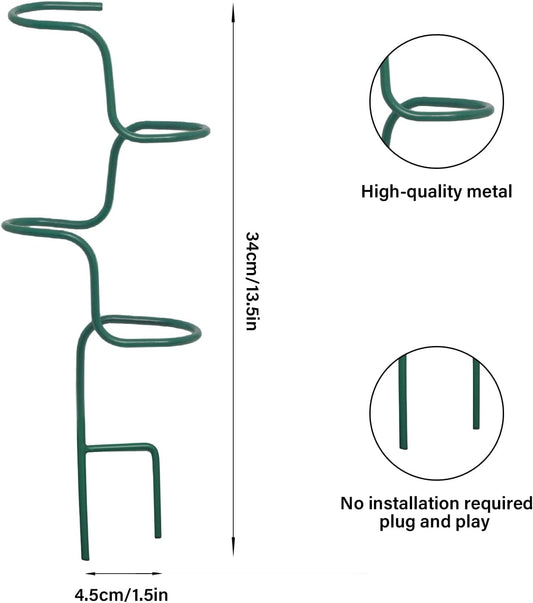 Plant Support Stakes - 3 Pack Durable Metal Trellis for Monstera