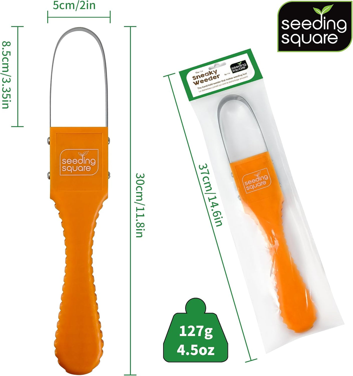 Handheld Weed Puller Tool for Vegetable Garden and Flower Bed Weeding Tools