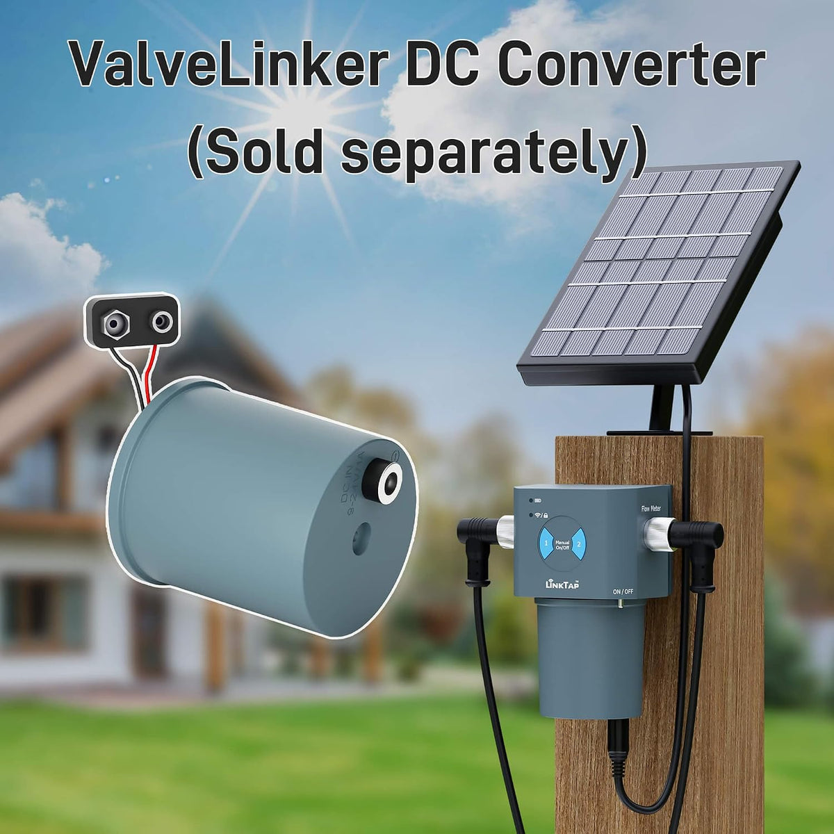 LinkTap D1 2-Zone Sprinkler Timer (Req. Gateway), Fault Detection & Alerts