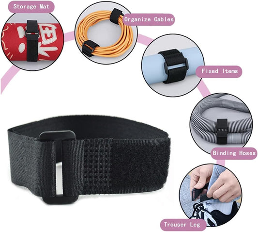 10 Pack(20x1 Inch) Reusable Fastening Cable Straps,Cinch Straps