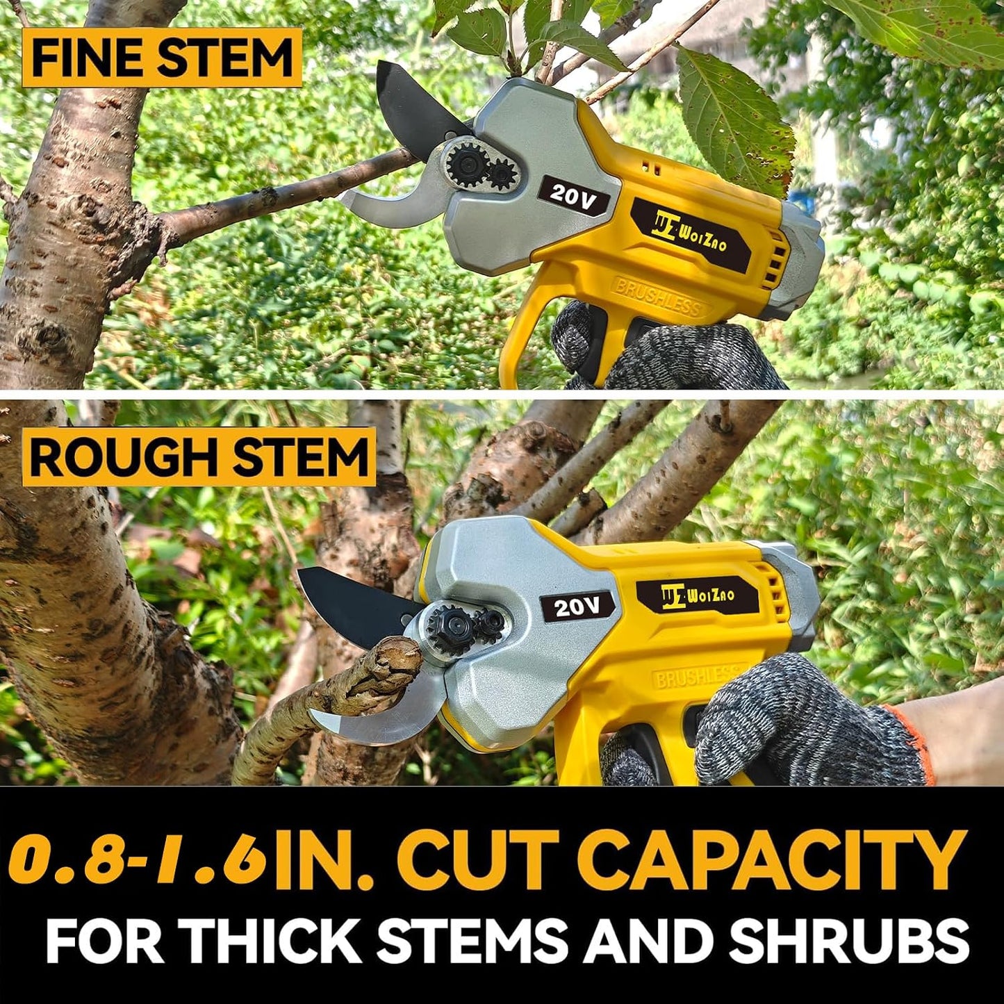 Electric Pruning Shears for DeWalt 20V Battery,2 Inch(Battery Not Included)