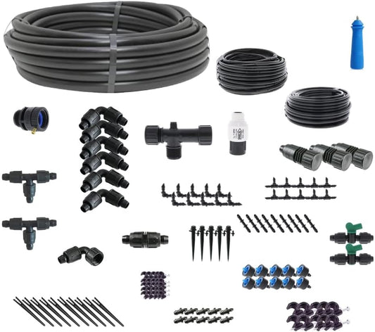 Drip Irrigation Kit for Raised Bed Gardening - Kit Size : Premium