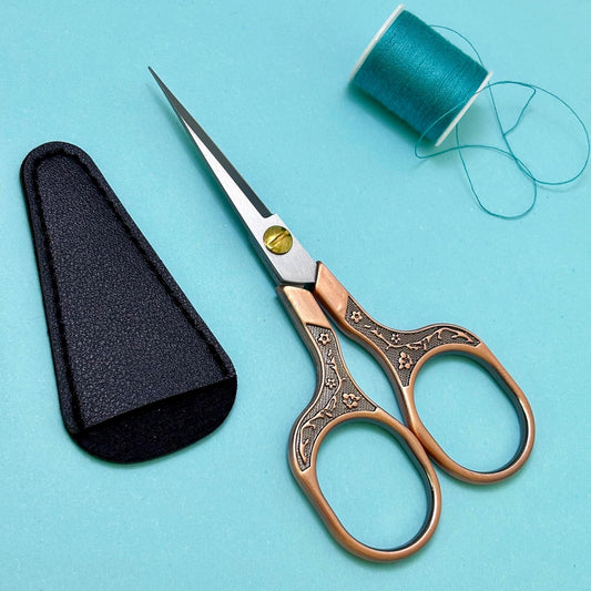 Small Sharp Scissors, 5 Inch Embroidery Hair Trimming Scissors