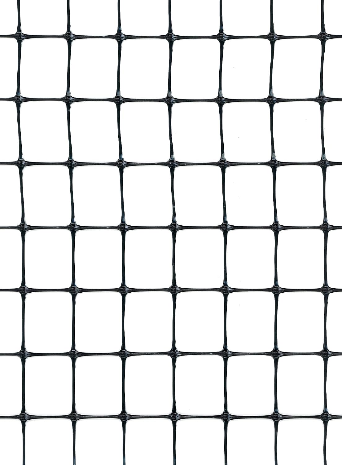 Deer Netting - Heavy Duty, 7ft Netting for Gardens - 7 Ft x 100 Ft - Black Polypropylene