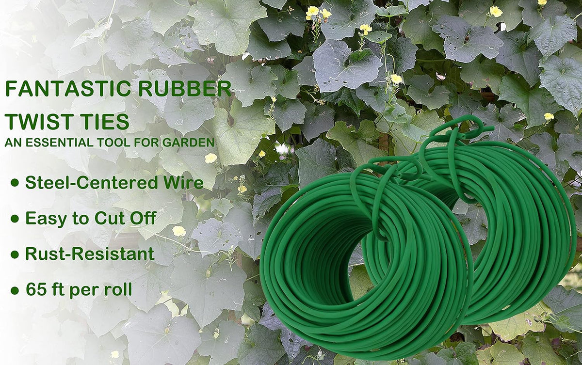 300 pcs 8" Twist Ties, Reusable Coated Wire Plant Ties, Ideal for Sealing Plastic Bags, Bread Bags, Organizing Cords, Gardening Activities