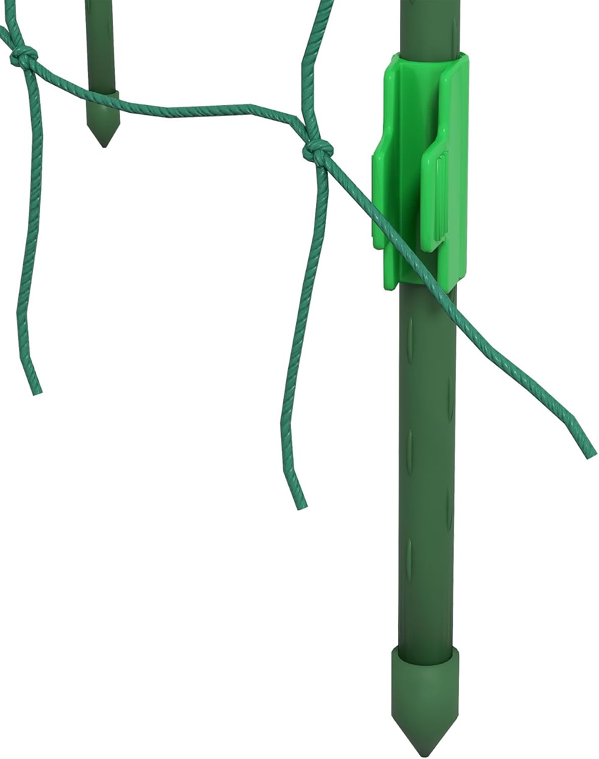 Cucumber Trellis 6' Tall Arch Trellis for Climbing Plants, Green