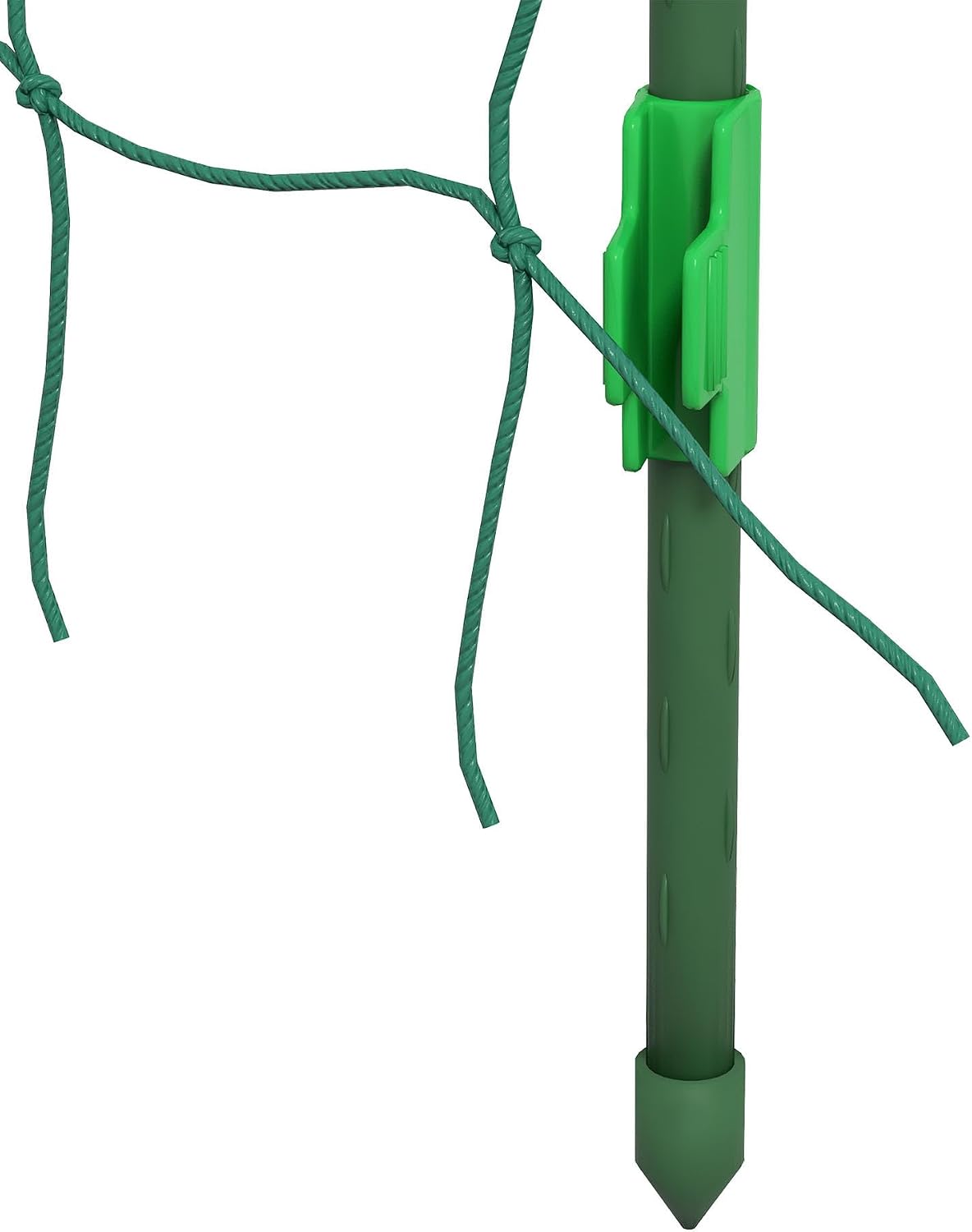 Cucumber Trellis 6' Tall Arch Trellis for Climbing Plants, Green
