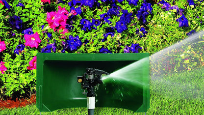 5-Pack Irrigation Impact Sprinkler Spray and Splash Guard with Pegs Water Lawn, 53161