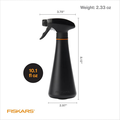 Indoor Watering Can, Long Reach Spout for Precision Hydration on House Plants, Flowers & Garden, Anti-Drip Nozzle with Translucent Volume Markings, Ergonomic Recycled Plastic Body, 40 oz