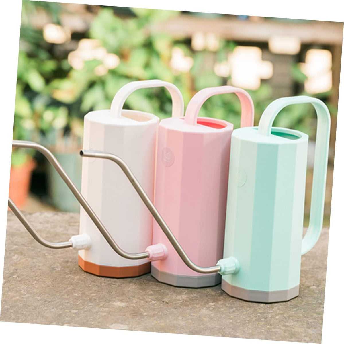 S Shape Watering Kettle 40 Oz Long Spout Indoor Outdoor Plant Waterer with Large Opening Ergonomic Handle for Succulents and Flowers