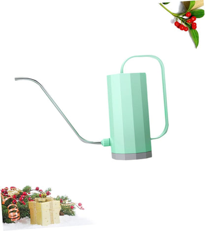 S Shape Watering Kettle 40 Oz Long Spout Indoor Outdoor Plant Waterer with Large Opening Ergonomic Handle for Succulents and Flowers