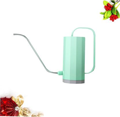 S Shape Watering Kettle 40 Oz Long Spout Indoor Outdoor Plant Waterer with Large Opening Ergonomic Handle for Succulents and Flowers