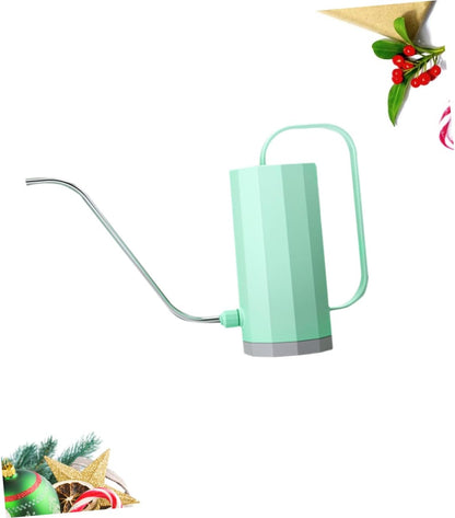 S Shape Watering Kettle 40 Oz Long Spout Indoor Outdoor Plant Waterer with Large Opening Ergonomic Handle for Succulents and Flowers