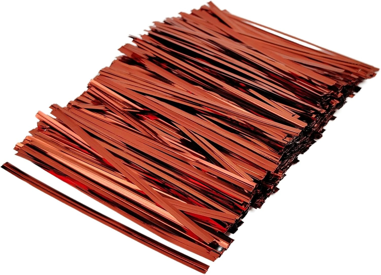 400 Pcs Metal Twist Ties 4 Inches Twist Straps for Bread Bags Candy Bags Snack Bags Halloween Party Cake Favor (Blue)