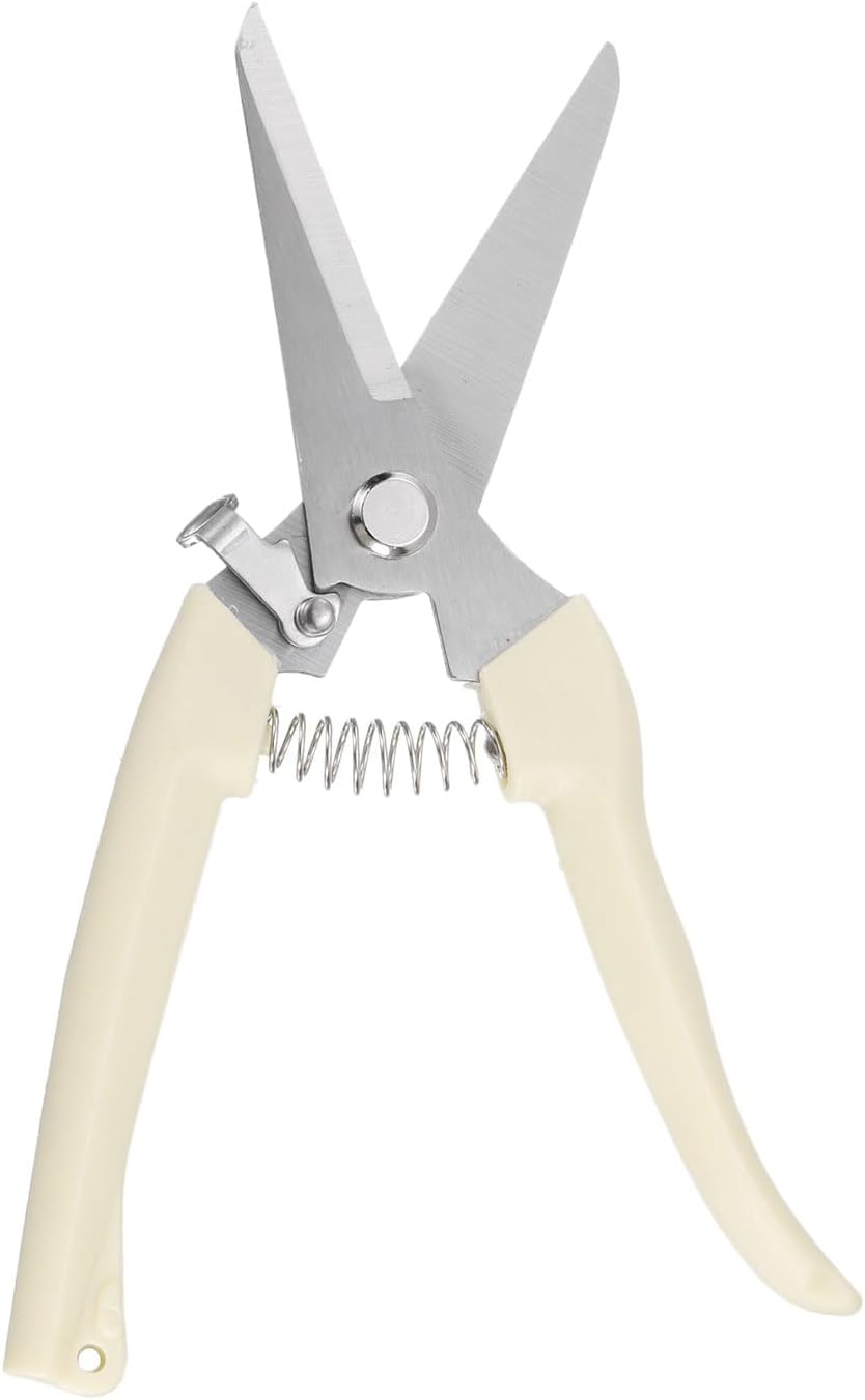 Pruning Shears 7.87" Stainless Steel Garden Shears Sharp Handled