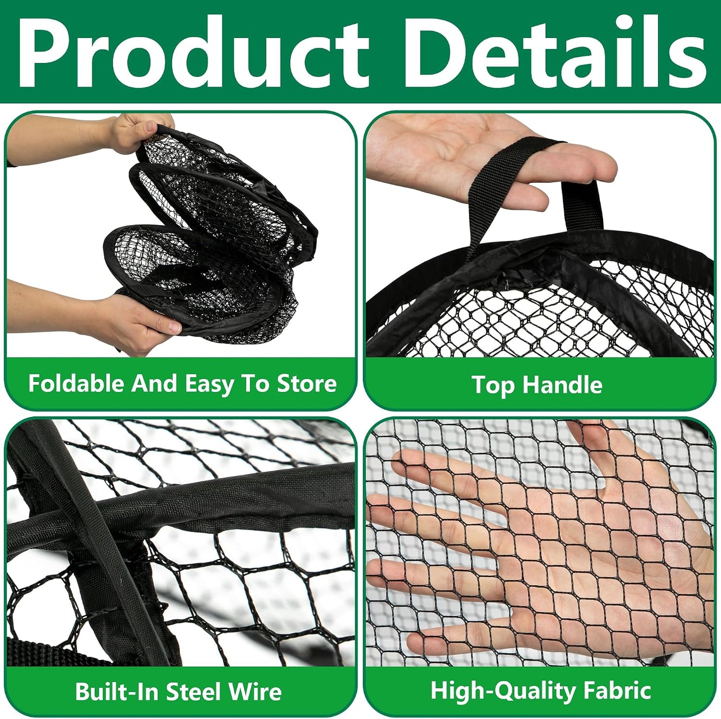 2 Pcs Pop-Up Mesh Plant Cover Tent, 30 x 28 in Garden Net Cage Guard Cover
