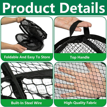 2 Pcs Pop-Up Mesh Plant Cover Tent, 30 x 28 in Garden Net Cage Guard Cover