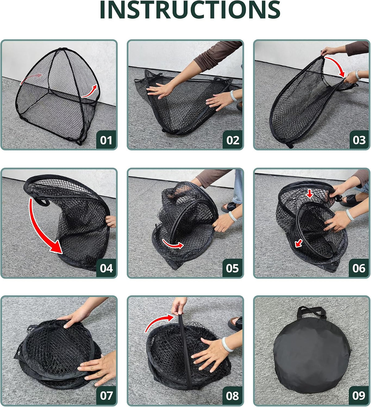 2 Pcs Pop-Up Mesh Plant Cover Tent, 30 x 28 in Garden Net Cage Guard Cover