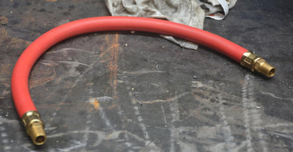 Hot Max 28081 18-Inch Leader Hose with 1/4-Inch Male NPT