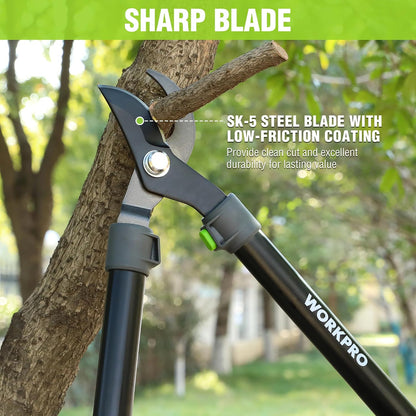 27" Garden Bypass Lopper, Tree Trimmer with 1.6" Cutting Capacity