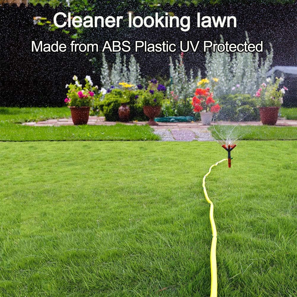 Garden Hose Holder Stake Set of 36 - Durable Plastic fits 3/4 inch Hose Guides for Lawn,Yard & Plant Care, Soaker Hose Support, Kink-Free Watering (Fits 3/4” Hoses)