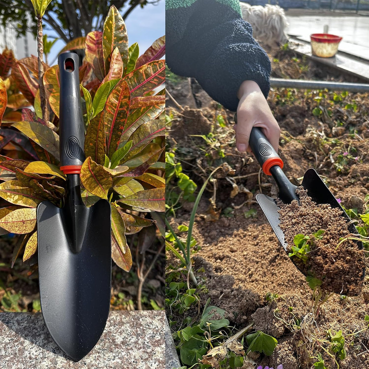 Garden Trowel Bend Proof Iron Hand Shovel Heavy Duty Digging Tool