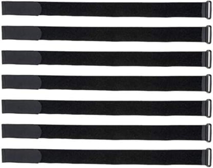 Cinch Straps With Buckle, Variety Sizes 8in-12in-18in, 12 Pk