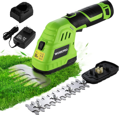 12V Cordless Grass Shear & Shrubbery Trimmer with Battery & Charger