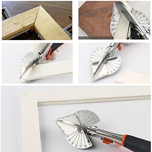 45-135° Adjustable Miter Shears, Quarter Round Cutter for PVC & Trim