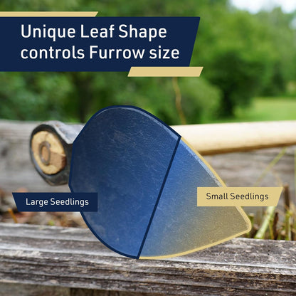 Hoe Garden Tool - 41” Heart-Shaped Steel Garden Hoe with European Ash Wood Handle - Heavy Duty Multipurpose Gardening Tools for Weeding, Digging, and Loosening Soil