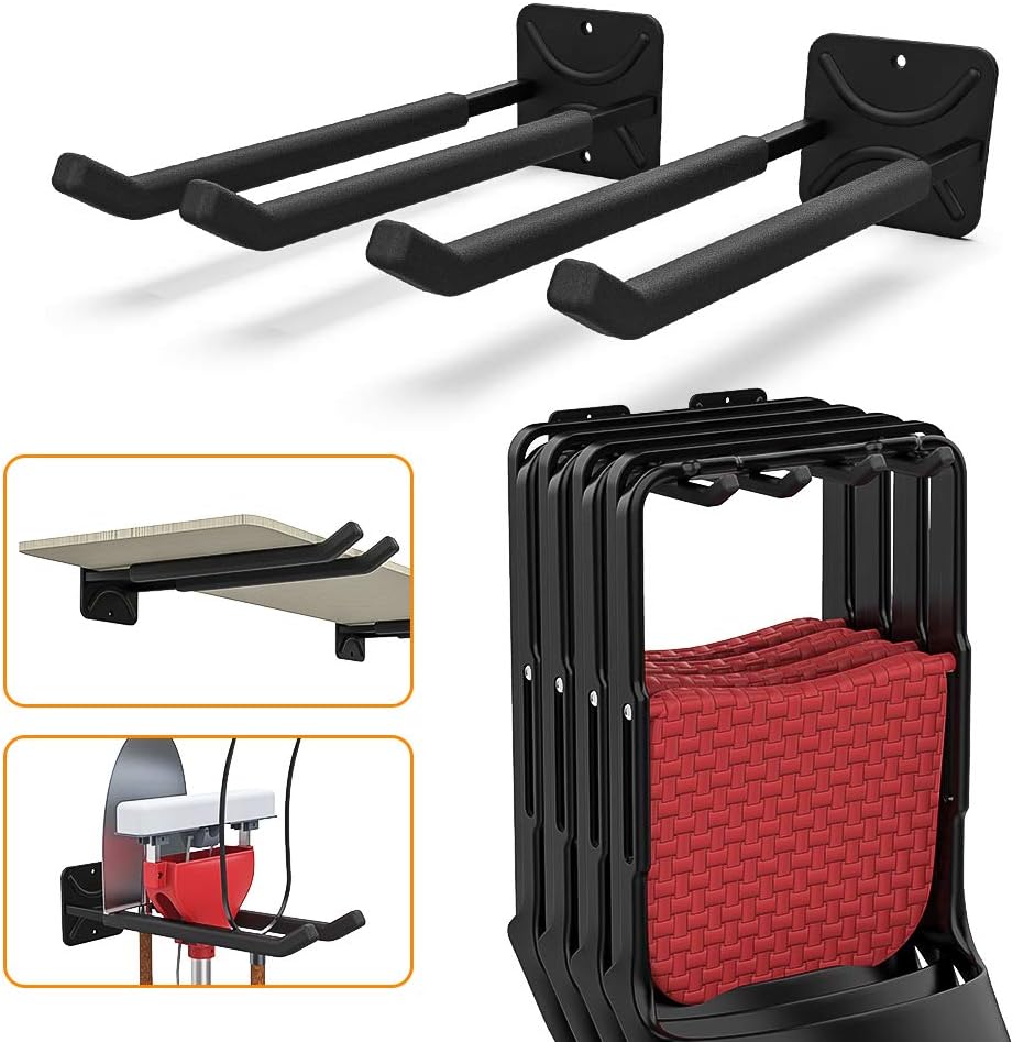 Garage Hooks Heavy Duty Tool Organizer, Wall Mount Hanger Rack
