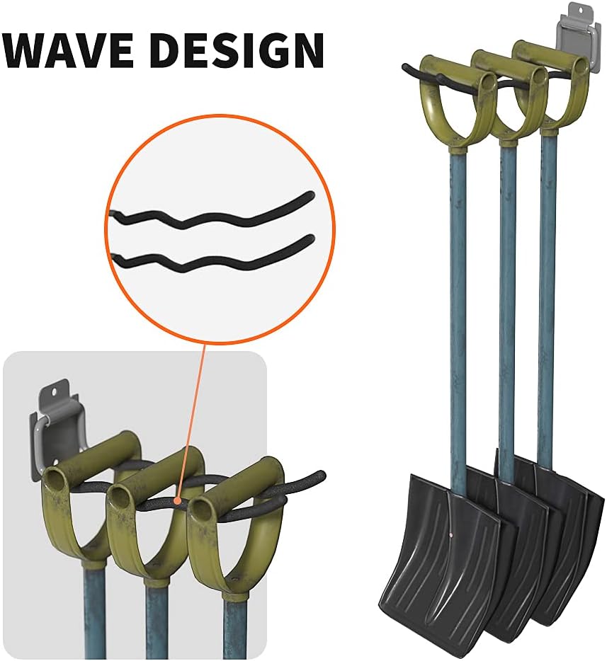 Garage Hooks Heavy Duty Tool Organizer, Wall Mount Hanger Rack