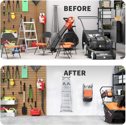 Garage Hooks Heavy Duty Tool Organizer, Wall Mount Hanger Rack