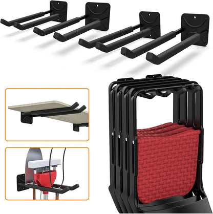 Garage Hooks Heavy Duty Tool Organizer, Wall Mount Hanger Rack