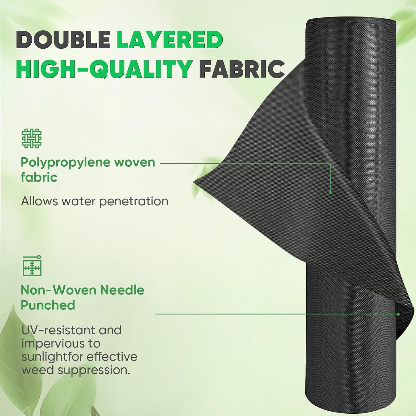 White Plant Covers Freeze Protection, 10 x 50 ft - 0.9 oz/yd² Frost Cloths for Outdoor Plants, Tree Covers Freeze Protection, Winter Garden Blanket, Sun Cover for Plants for Greenhouse, Vegetables