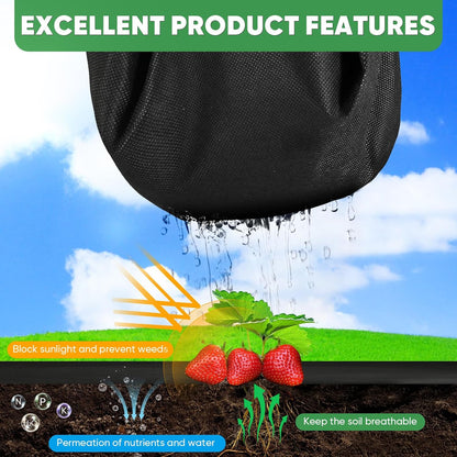 White Plant Covers Freeze Protection, 10 x 50 ft - 0.9 oz/yd² Frost Cloths for Outdoor Plants, Tree Covers Freeze Protection, Winter Garden Blanket, Sun Cover for Plants for Greenhouse, Vegetables