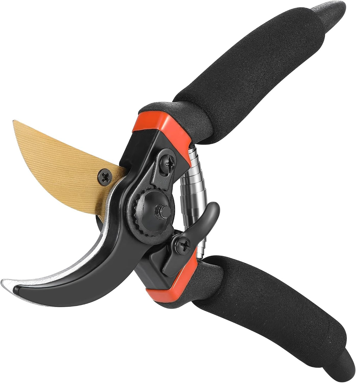 5‑Piece Garden Pruning Shears Set with Gloves & Storage Bag – Stainless Steel Trimming Scissors for Flowers, Herbs & Small Branches – Ergonomic Gardening Tools Kit (Multi-color)