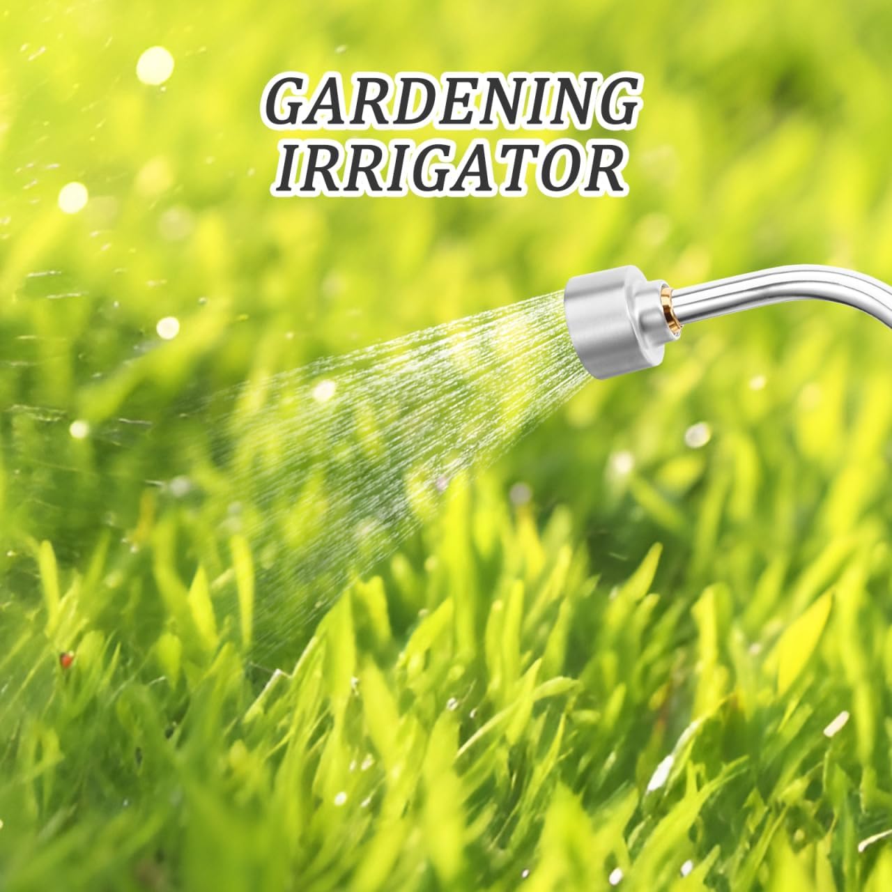 Watering Sprayer Telescoping Water Wand: Turret Wand Sprinkler Garden Hose Nozzle Front Trigger Sprayer Adjustable Garden Hose Water 2000 rain Watering Holes