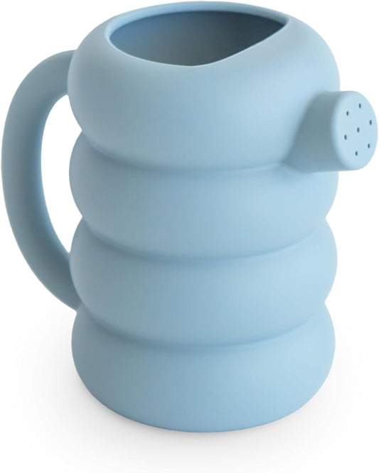 Silicone Watering Can | Bath and Outdoor Play (French Blue)