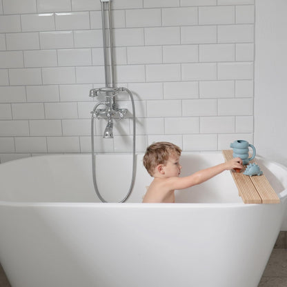 Silicone Watering Can | Bath and Outdoor Play (French Blue)
