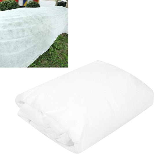 Plant Covers Freeze Protection,Plant Cover Cloth, Winter Heat Preservation Cold Protection Moisturizing Floating Row Blankets for Outdoor Plants Winter Frost Protection (3m*15m)