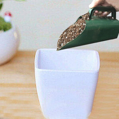 Soil Scoop, Plastic Potting Scoop for Indoor Plants and Gardening