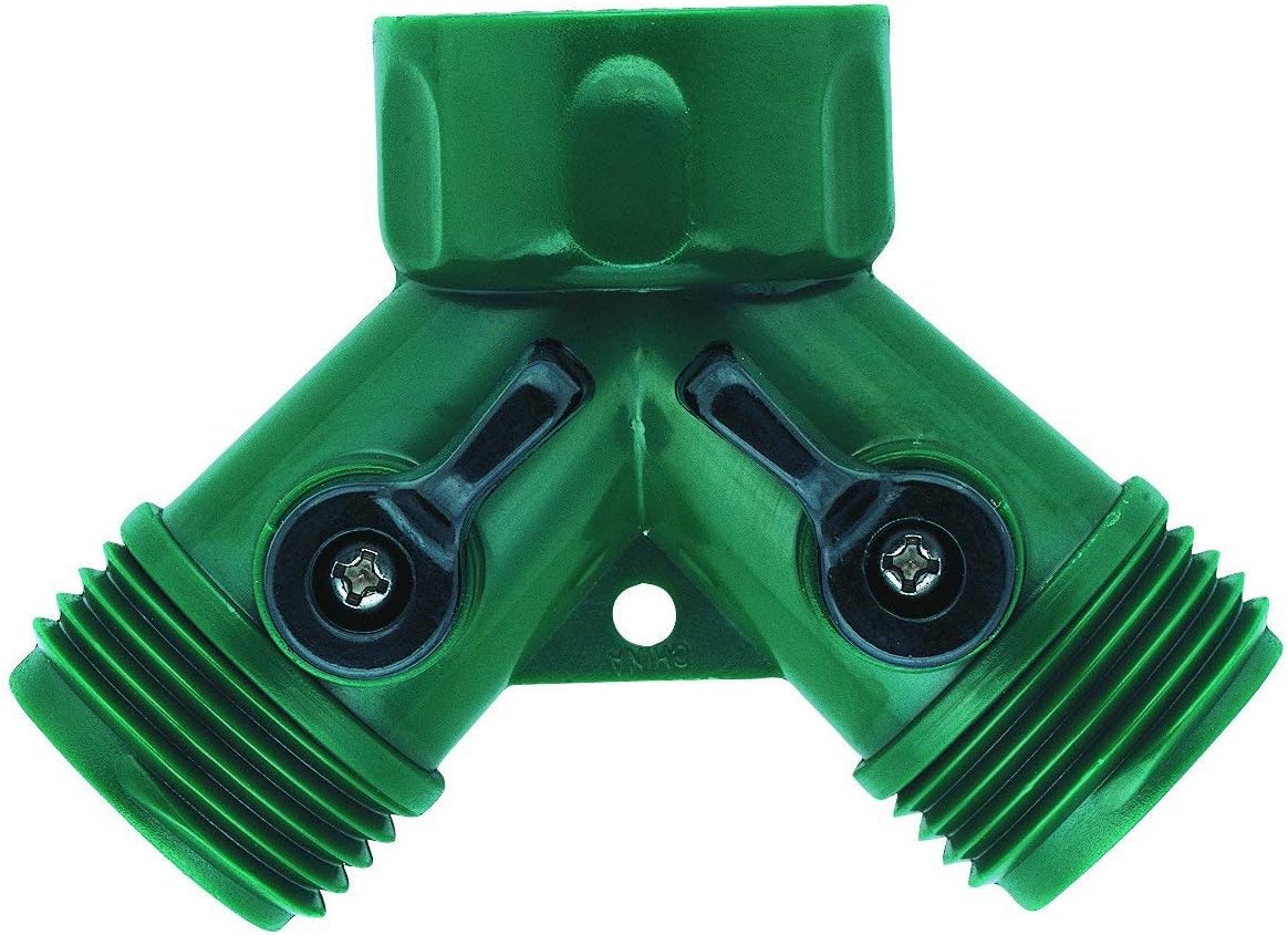 Sunmate Plastic Hose Y Faucet with Shut-Off