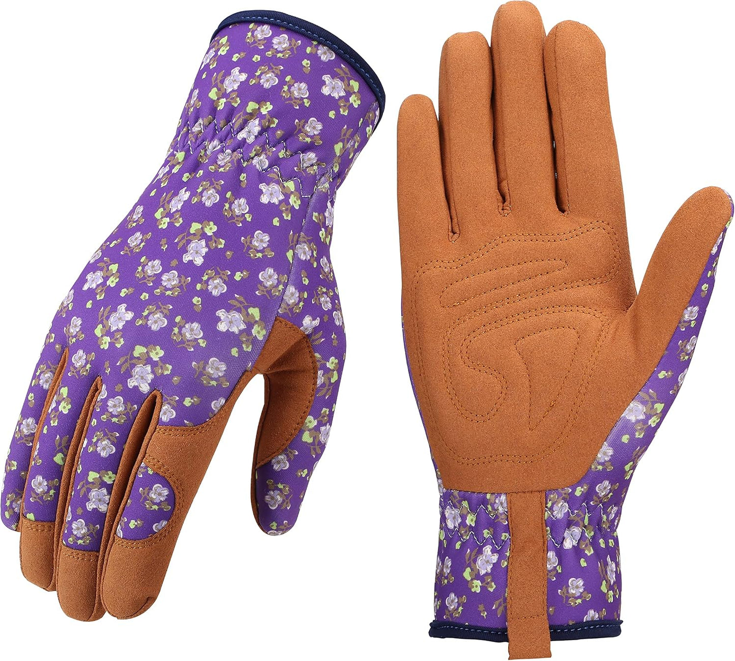 Gardening Gloves for Women, Leather Garden Gloves