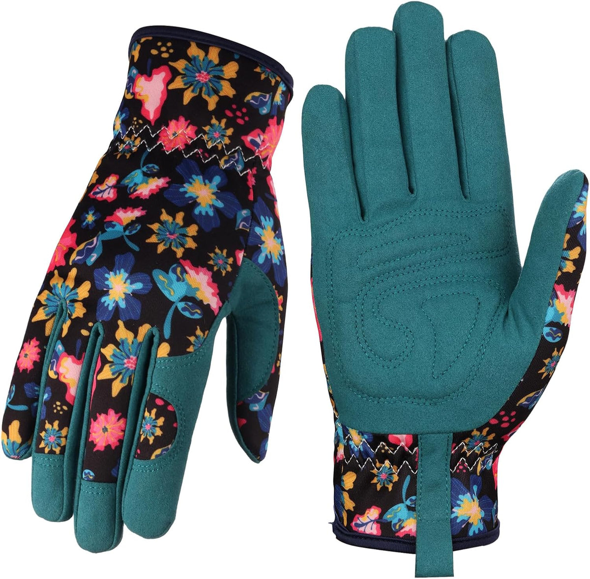 Gardening Gloves for Women, Leather Garden Gloves