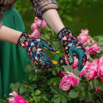 Gardening Gloves for Women, Leather Garden Gloves