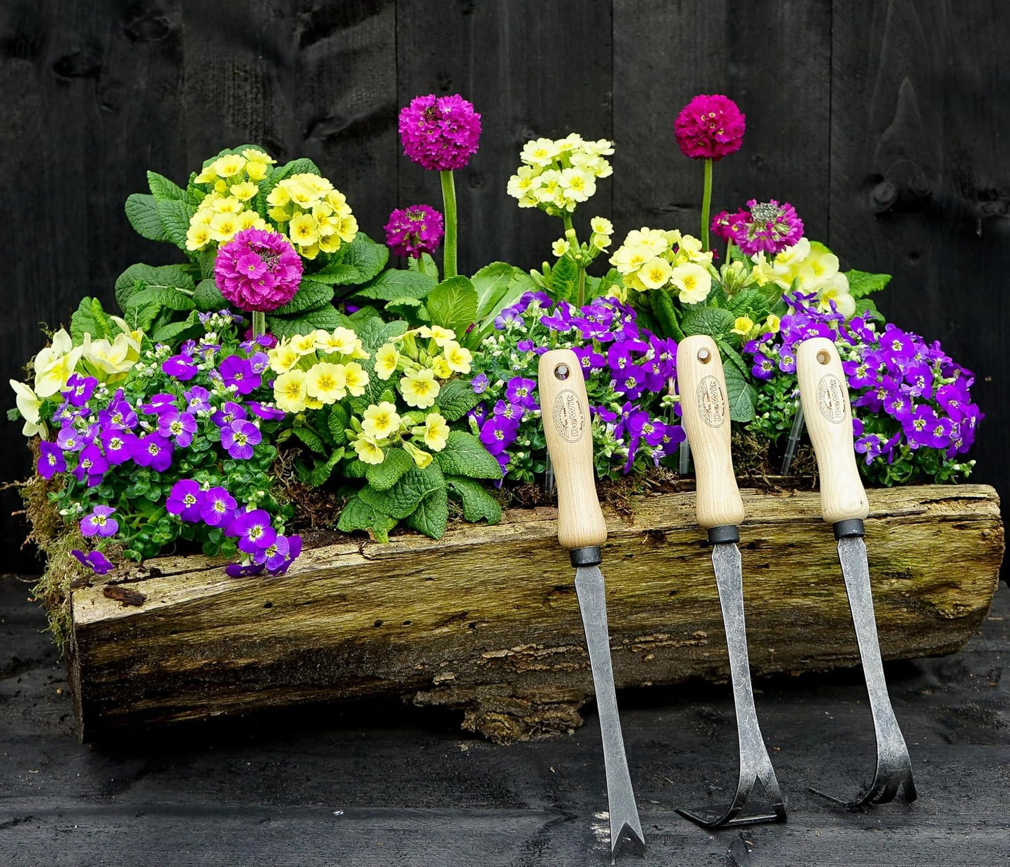 DeWit Daisy Grubber – Bio Weed Remover for Dandelions & Tough Weeds – Hardened Boron Steel with Ash Wood Handle
