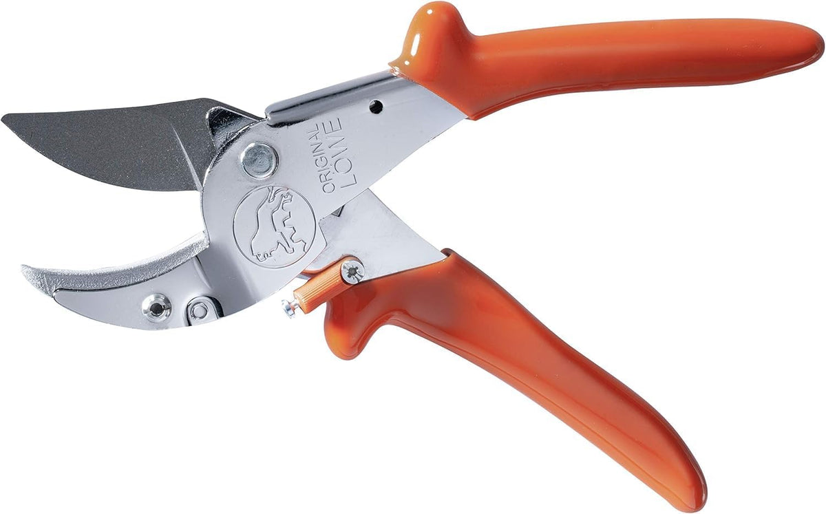 10 Professional Anvil Pruning Shears 10.107 with Bypass Geometry - Innovative Sharp Shears with Ergonomic Handles and Non-Stick Steel Blade for Pruning Work in Orcharding